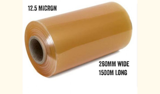 Cling Film 260mm Wide 1500m Long 12.5 Micron